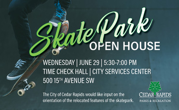 Skatepark Open House Invitation